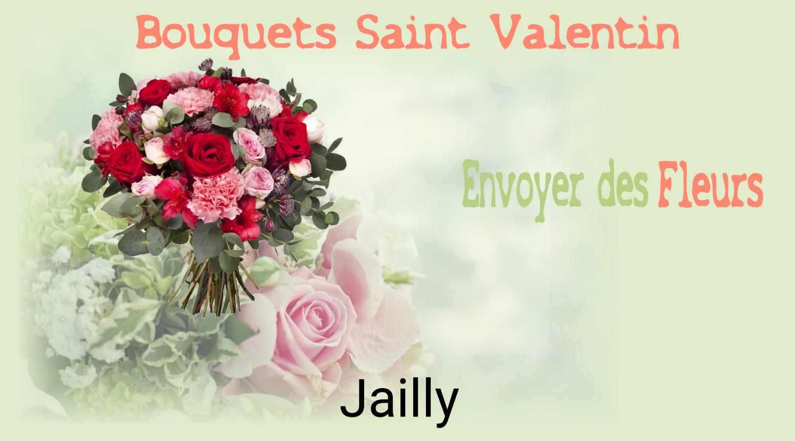 Roses de Saint-Valentin livrées à Jailly
